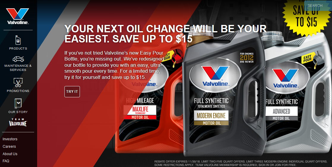 Valvoline Instant Oil Change Coupons 02