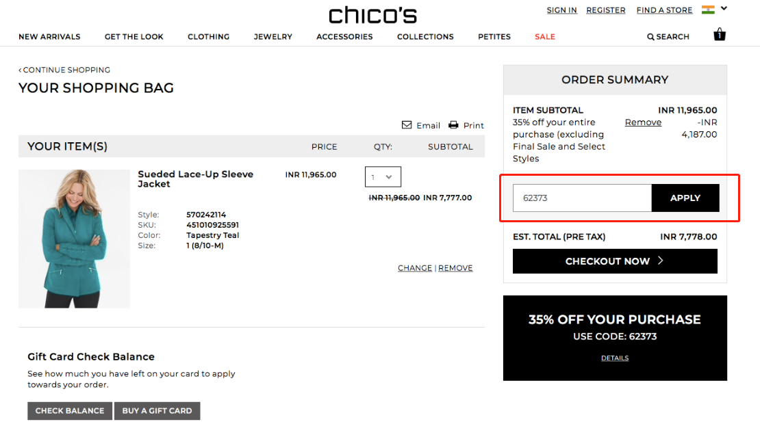 60 OFF Chico's Coupons, Promo Codes & Deals Apr2023