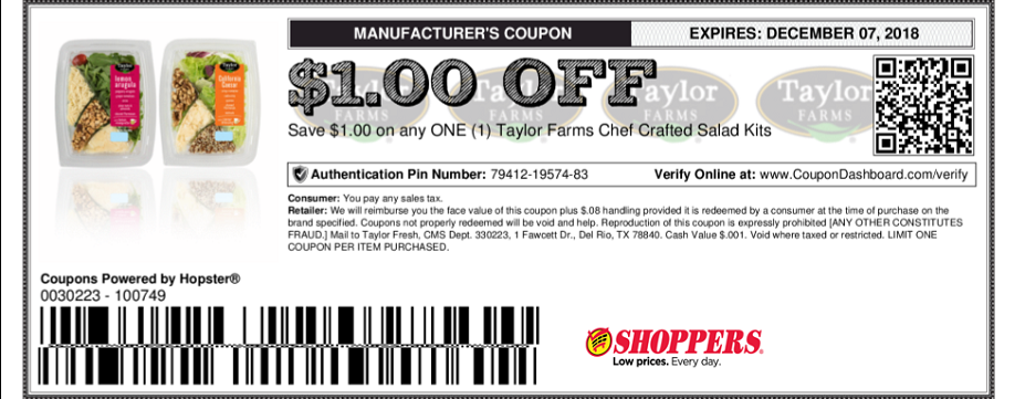 Shoppers Food & Pharmacy Coupons