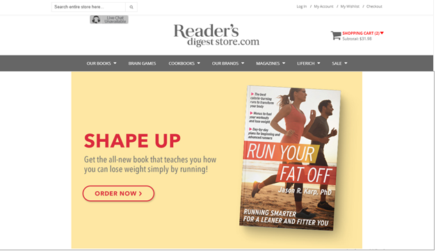 Reader's Digest Store Coupons